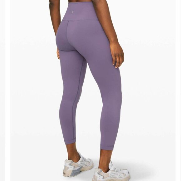 lululemon athletica Pants - Lululemon Wunder Under High-Rise Tight 25" Full On Luon in Purple Quartz 4